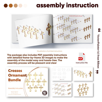 Christianity Crosses Bundle - Laser Cut File SVG & DXF