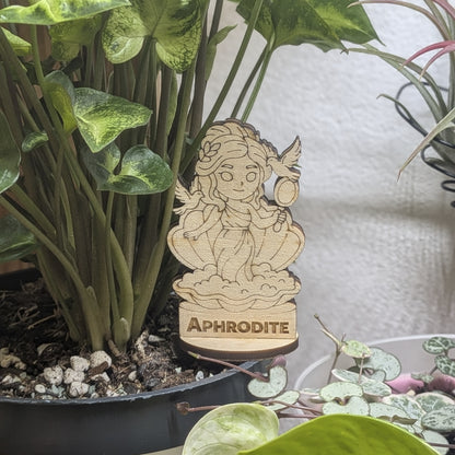 Aphrodite Laser Cut File | SVG Greek Goddess Tabletop Template
