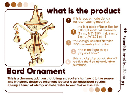 Bard Ornament