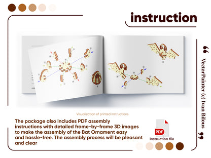 Halloween Bat Ornament