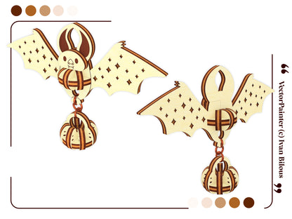 Halloween Bat Ornament