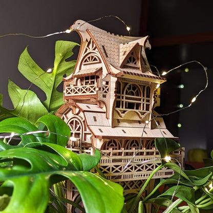 Garden Gnome House on Stakes