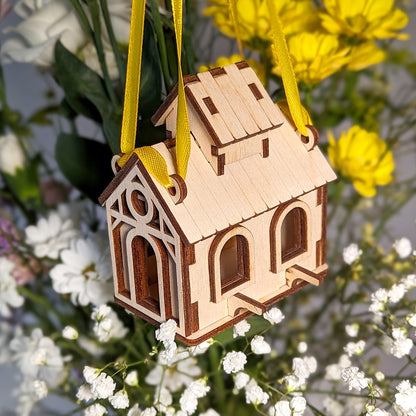 Birdhouses 10 ornaments