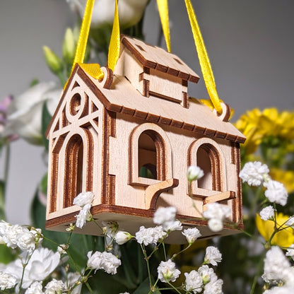 Birdhouses 10 ornaments