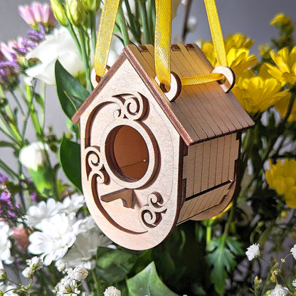 Birdhouses 10 ornaments