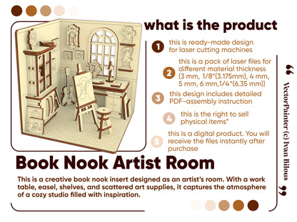 Book Nook - Artist Workshop