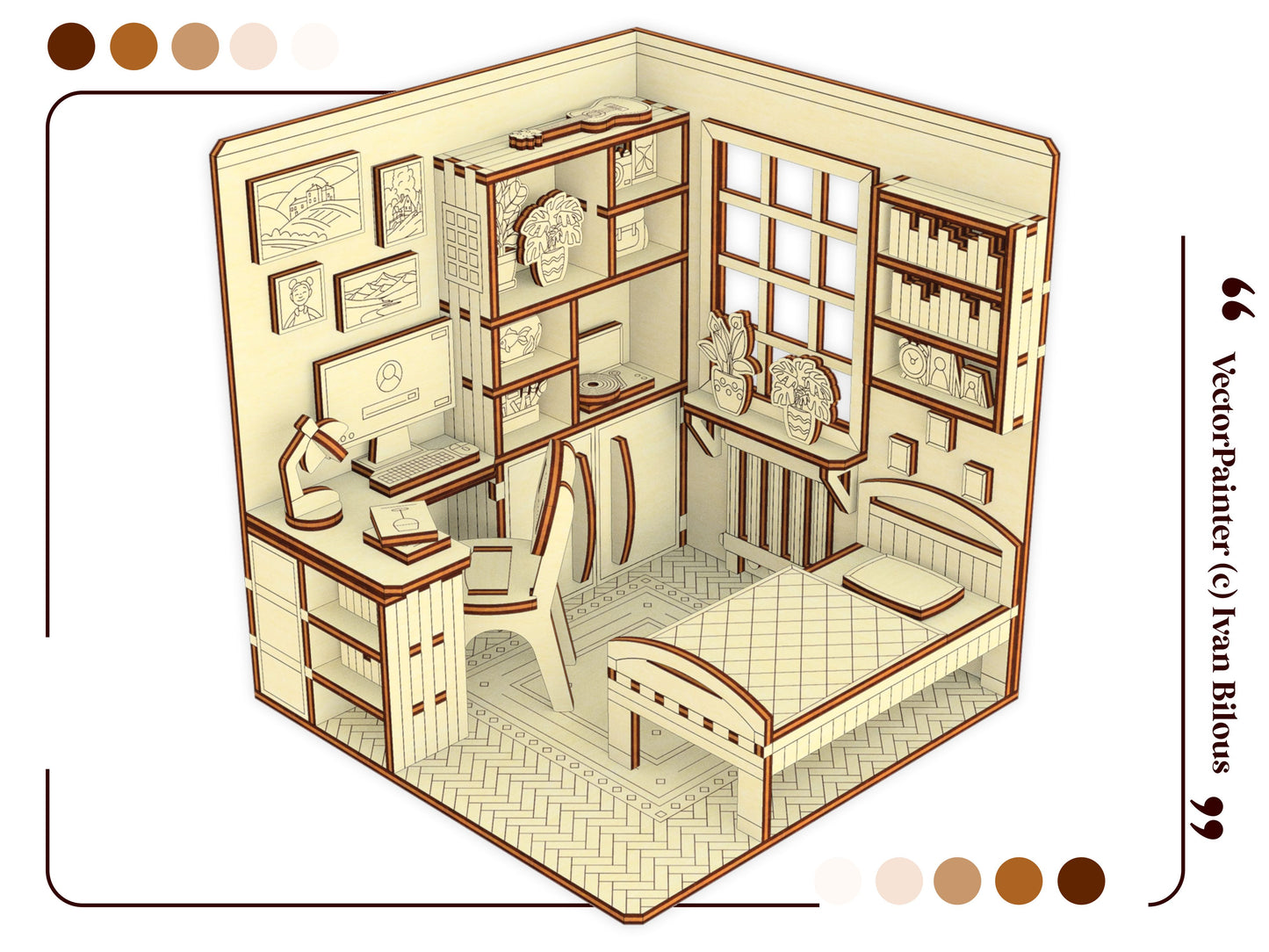 Book Nook - Bedroom