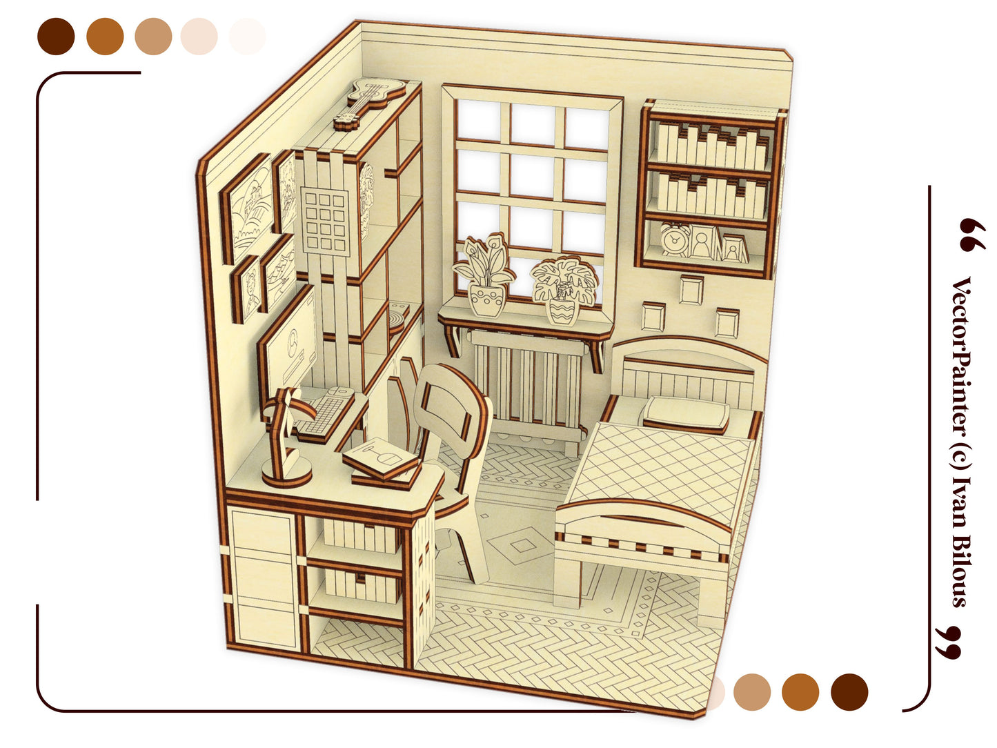 Book Nook - Bedroom