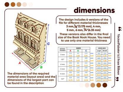 Book Nook - 2.5D House