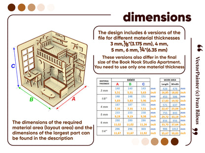 Book Nook - Studio Apartment