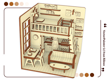 Book Nook - Studio Apartment