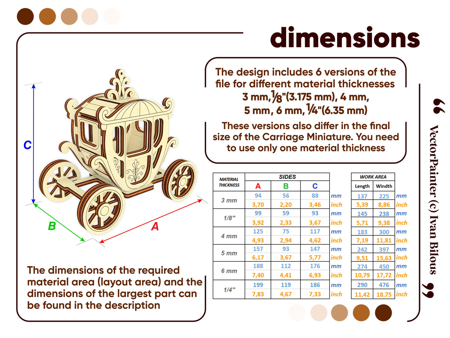 Carriage Miniature