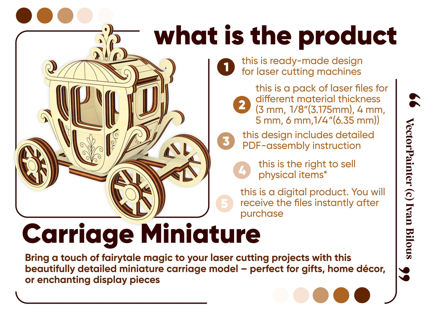 Carriage Miniature