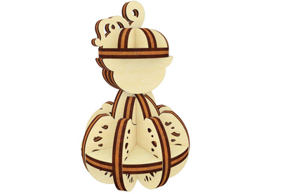 Halloween Cat in the Pumpkin Ornament