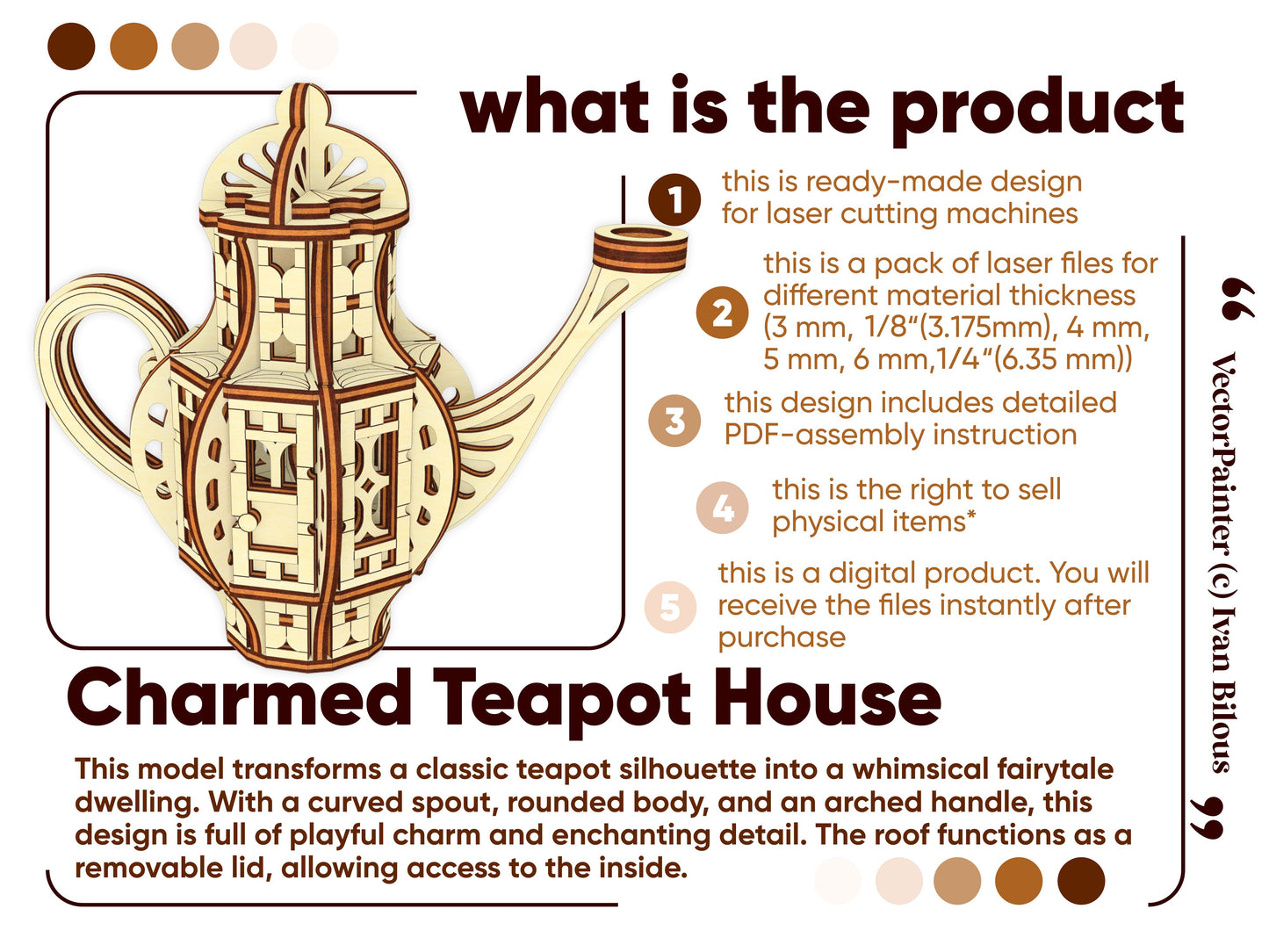 Charmed Teapot Fairy House