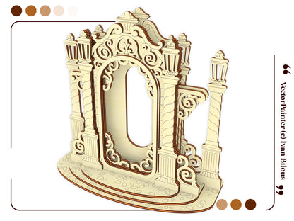 Christmas Mirror Phone Holder