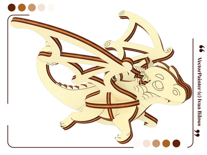 Baby Dragon Ornament