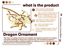 Load image into Gallery viewer, Baby Dragon Ornament
