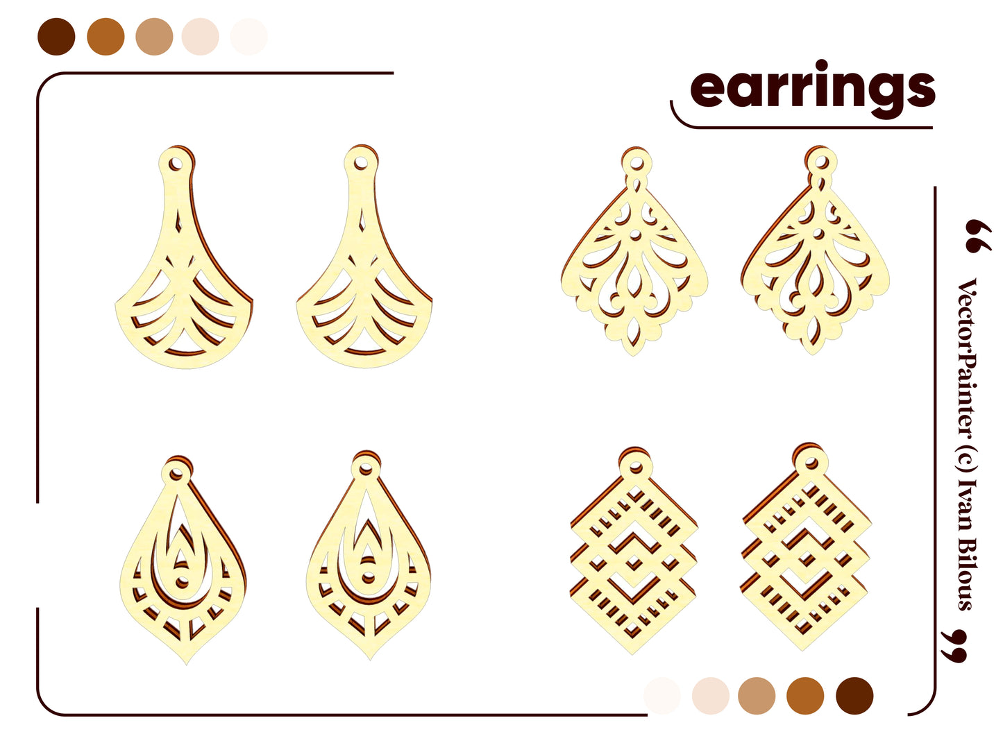 Earrings Jewelry Stand