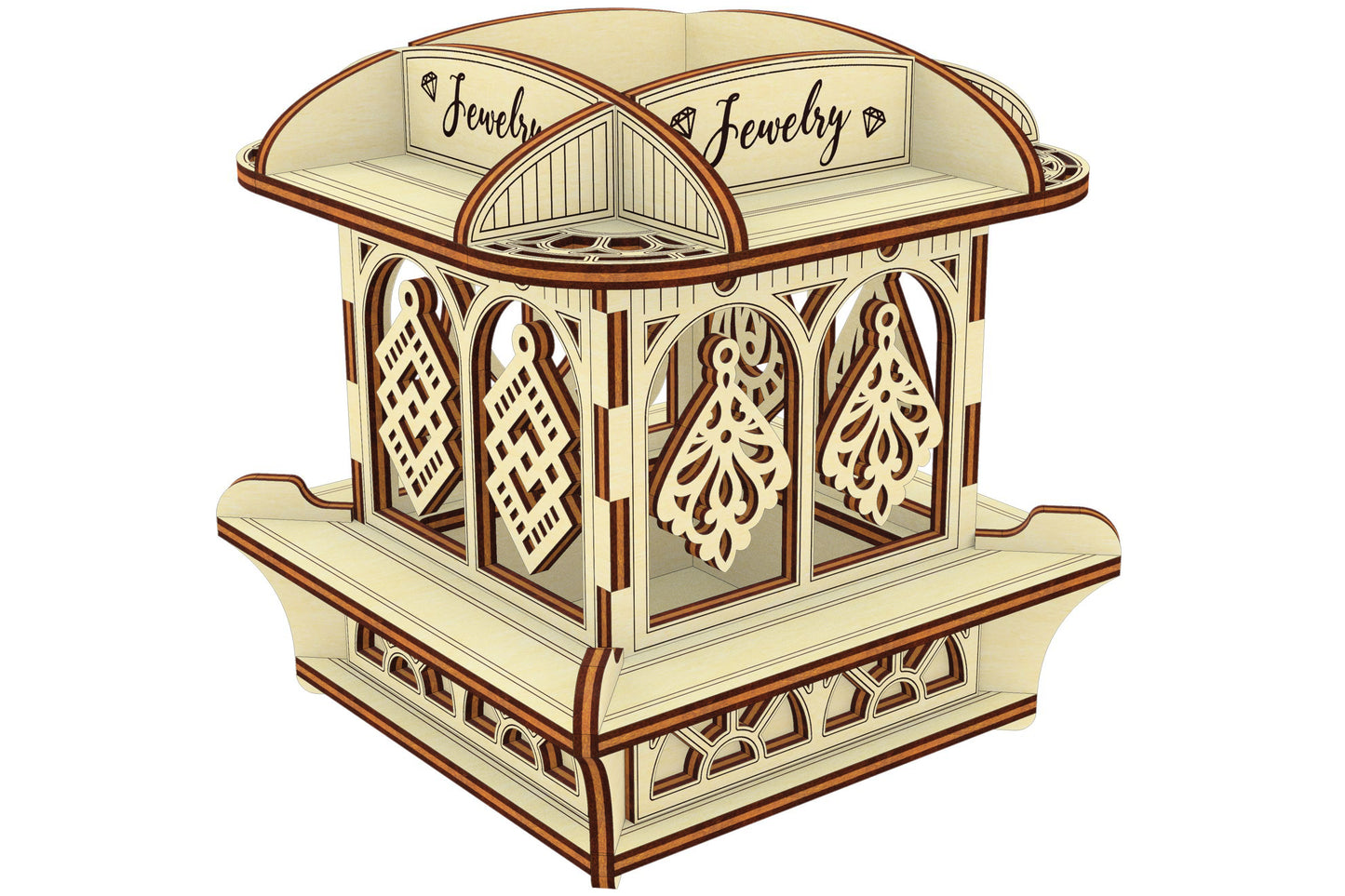 Earrings Jewelry Stand