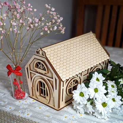 "House" Box for sweets, Easter candy box