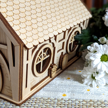 "House" Box for sweets, Easter candy box