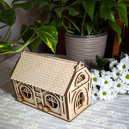 "House" Box for sweets, Easter candy box
