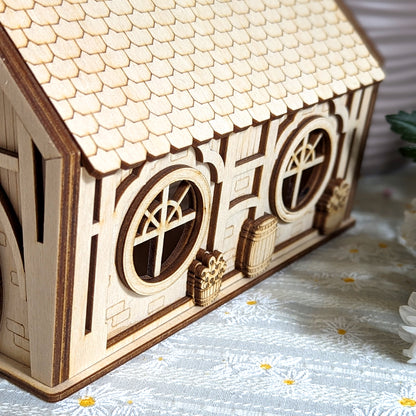 "House" Box for sweets, Easter candy box