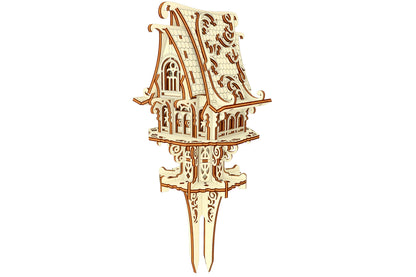 Download the Garden Elf House laser cut plan in DXF format