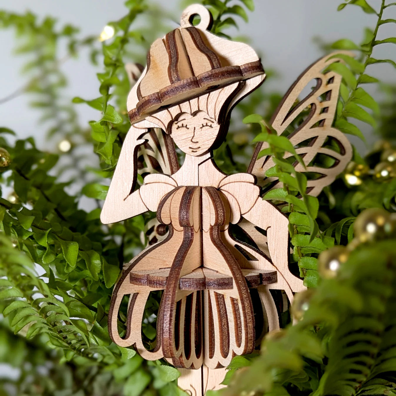 8 Angel & Fairy Ornaments - Laser Cut Bundle