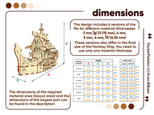 Load image into Gallery viewer, Fantasy Ship
