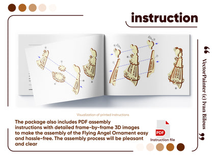 Flying Angel Ornament