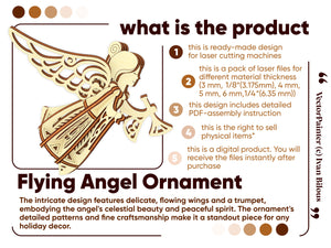 Flying Angel Ornament