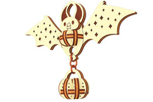 Load image into Gallery viewer, Halloween Bat Ornament
