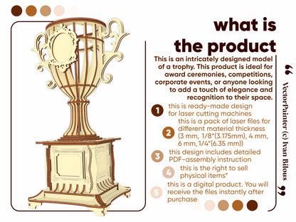 Trophy Cup - Award Prize