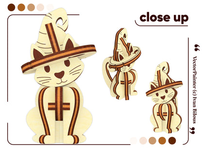 Halloween Cat Ornament