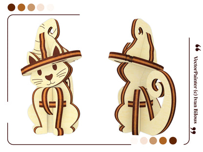 Halloween Cat Ornament