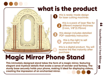 Magic Mirror Phone Stand