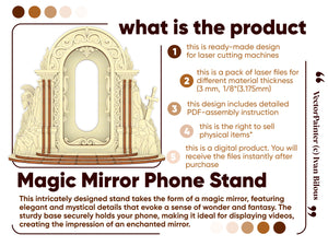 Magic Mirror Phone Stand