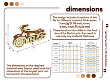 Load image into Gallery viewer, Motorbike Miniature
