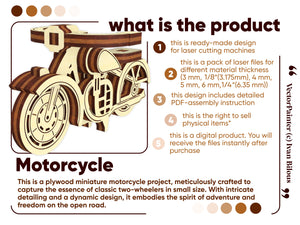 Motorbike Miniature