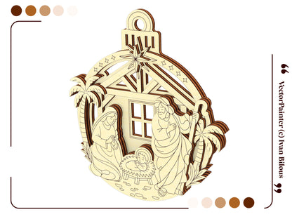 Nativity Ornament