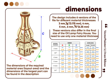 Oil Lamp Fairy House