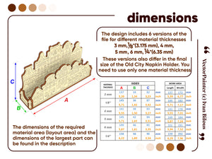 Old City Napkin Holder