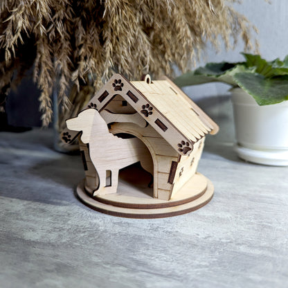 Doghouse Ornament #2