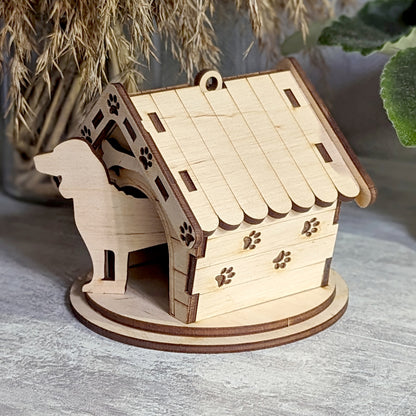 Doghouse Ornament #2