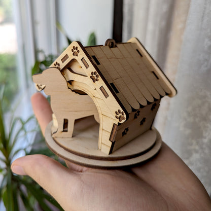 Doghouse Ornament #2