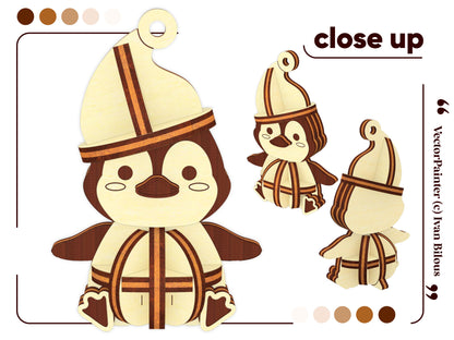 Penguin Christmas Ornament