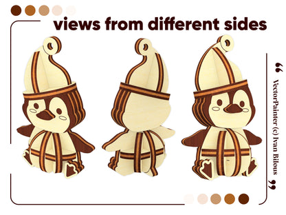 Penguin Christmas Ornament