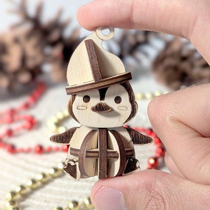 Penguin Christmas Ornament